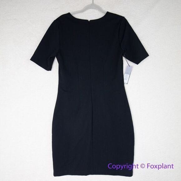 New! White House‎ Black Market AURA Short-Sleeve Sculpting Sheath Dress, size 10 - Picture 8 of 14